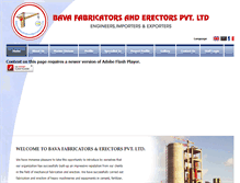 Tablet Screenshot of bavaengineering.com